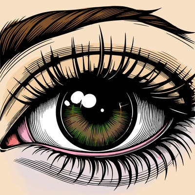realistic eye