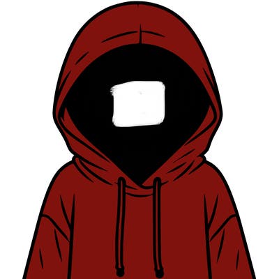 faceless girl in hoodie