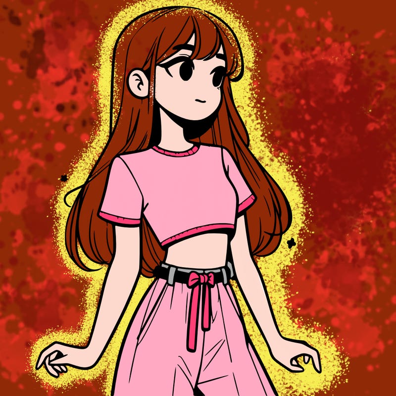 girl in a cute crop top