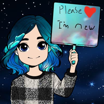 realistic girl holding up a sign