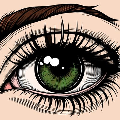 realistic eye