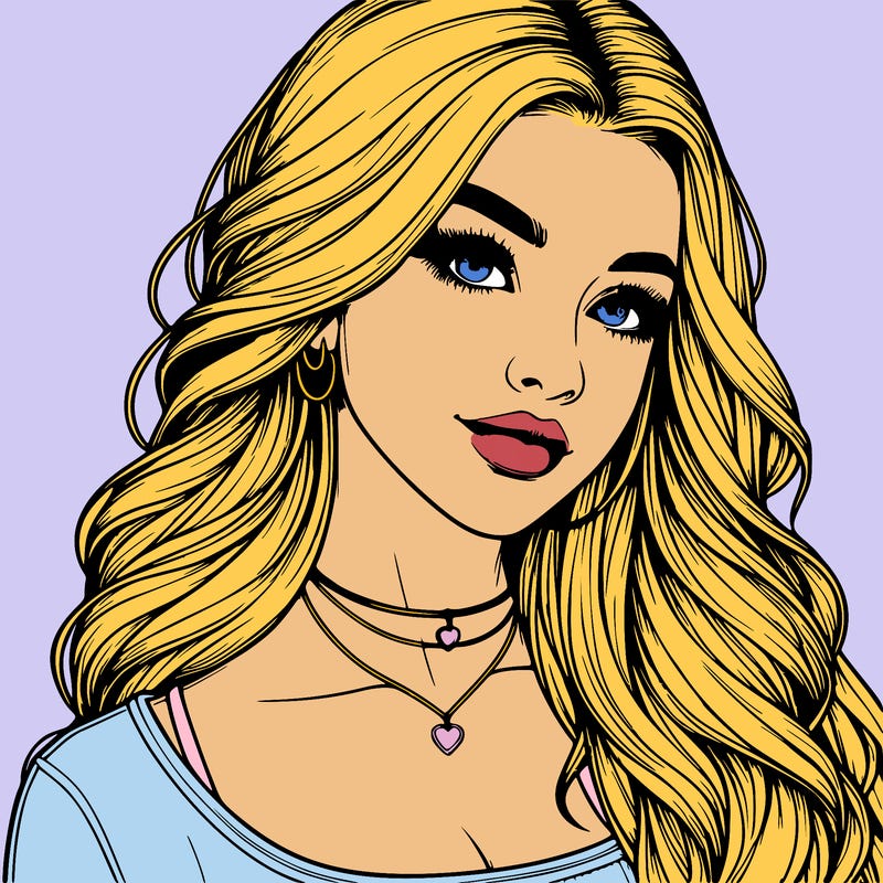 detailed realistic girl