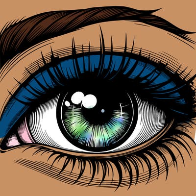 realistic eye