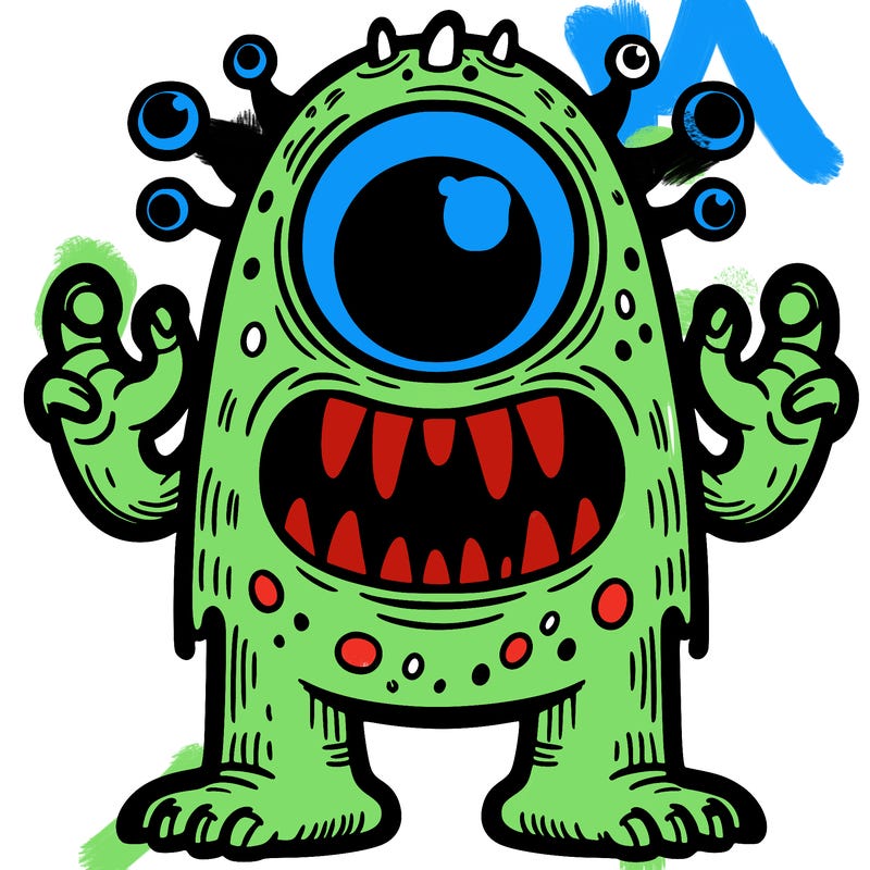 scary monster