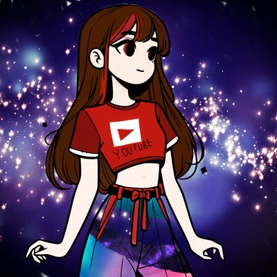 girl in a cute crop top