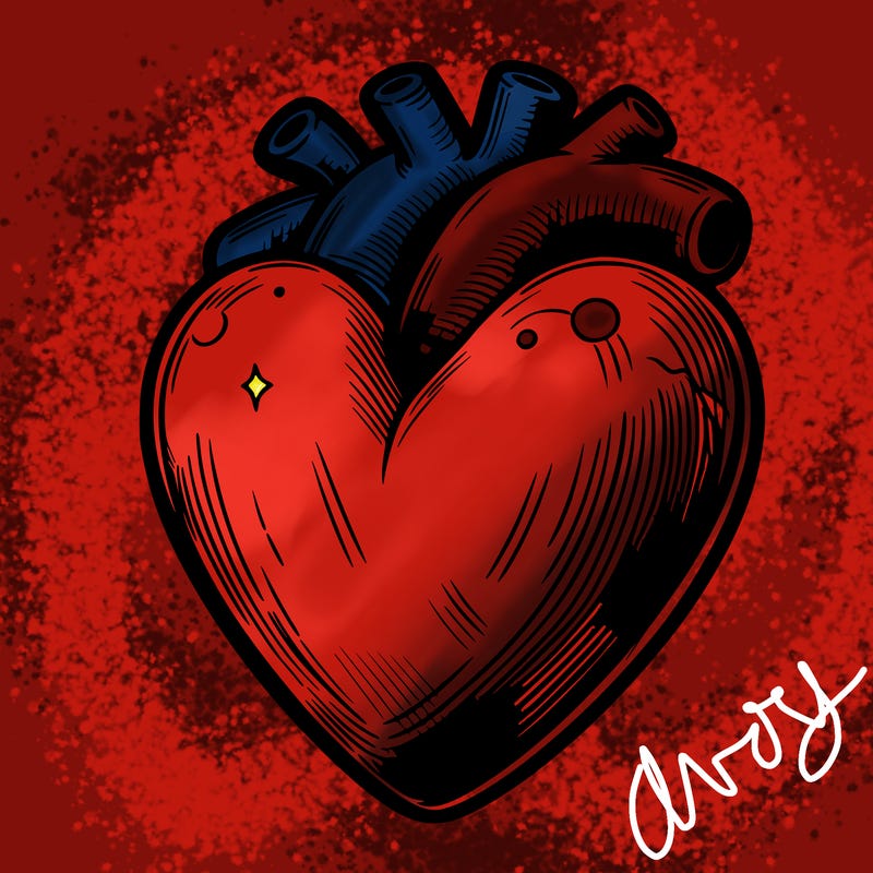 realistic heart