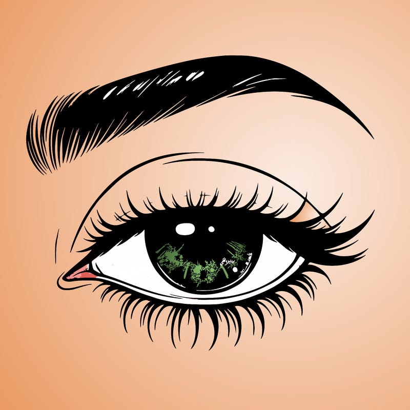 eye closed realistic