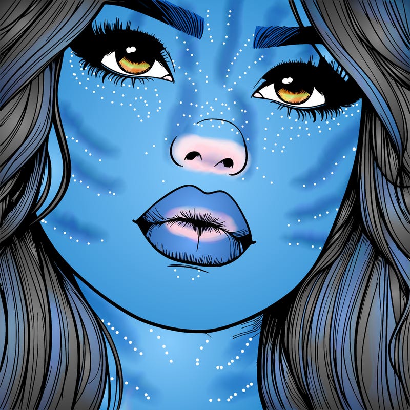 really realistic girl with lips