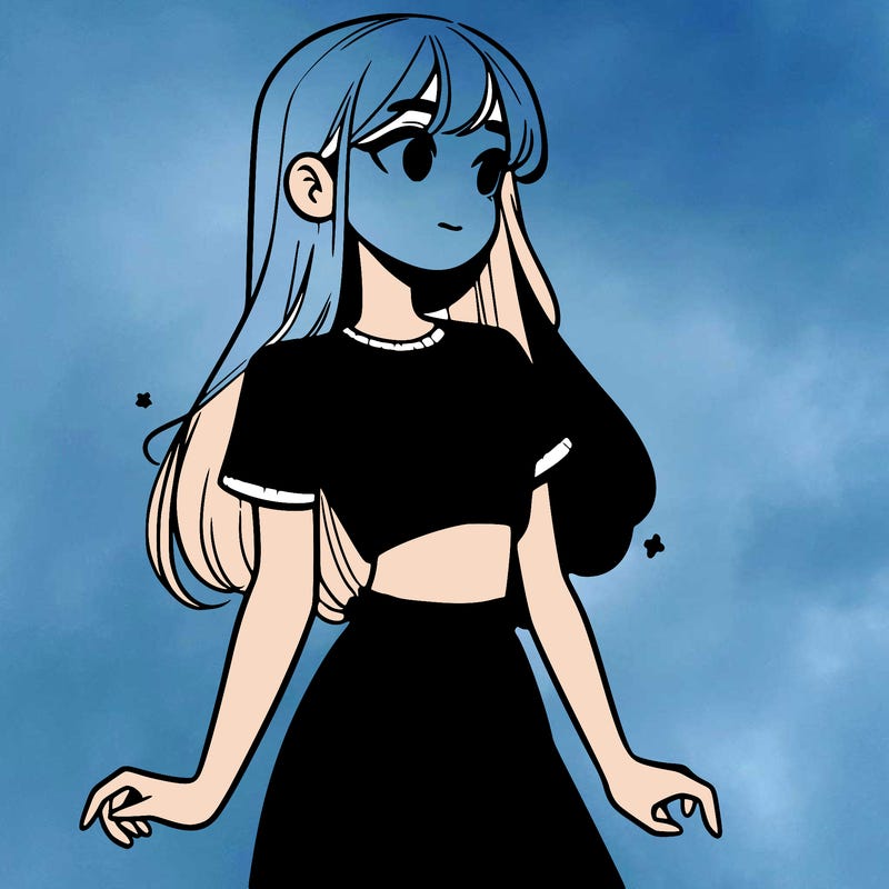 girl in a cute crop top