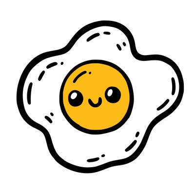 simple fried egg