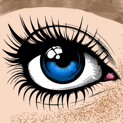 realistic eye