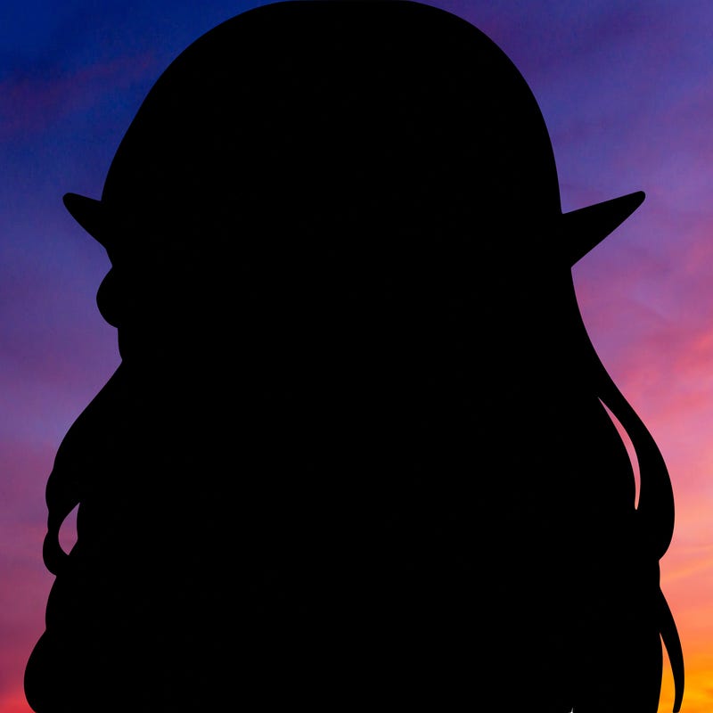 elf girl realistic dark fantasy