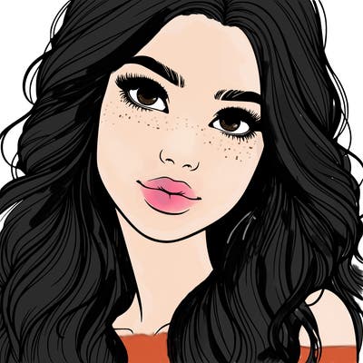 beautiful realistic girl