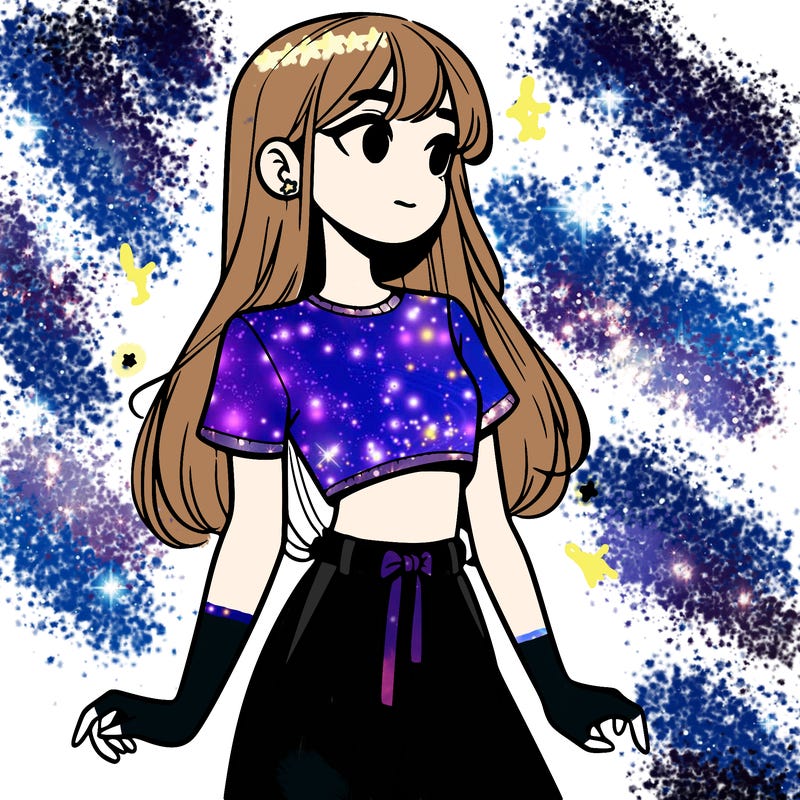 girl in a cute crop top