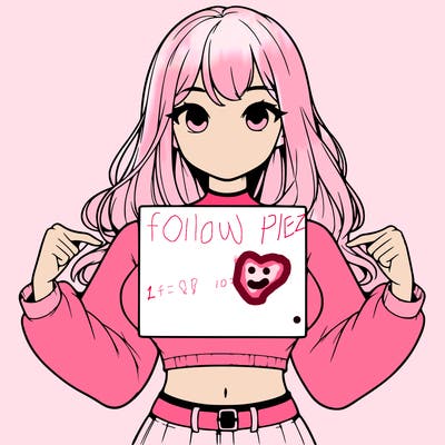 girl holding a blank sign in a long sleeve crop top