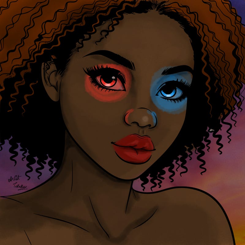 realistic black girl