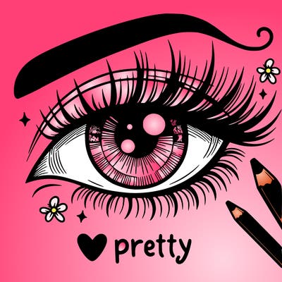 pretty eye