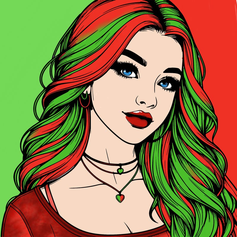 detailed realistic girl