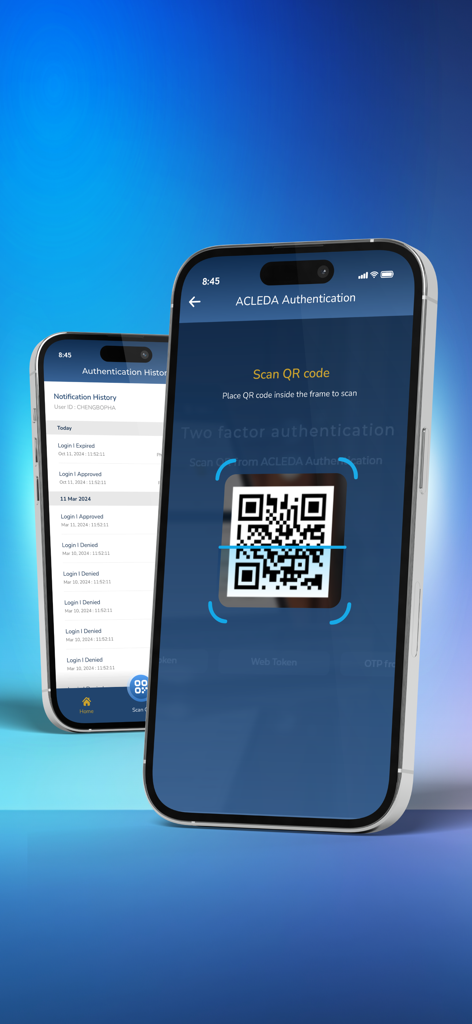 ACLEDA Authentication - Finance App | MWM