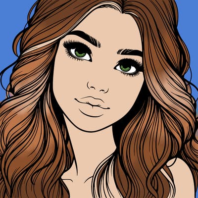 beautiful realistic girl