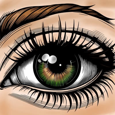 realistic eye