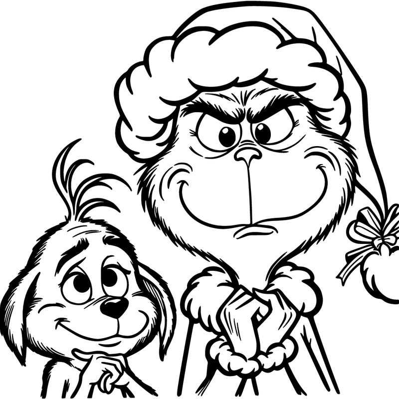 grinch with max