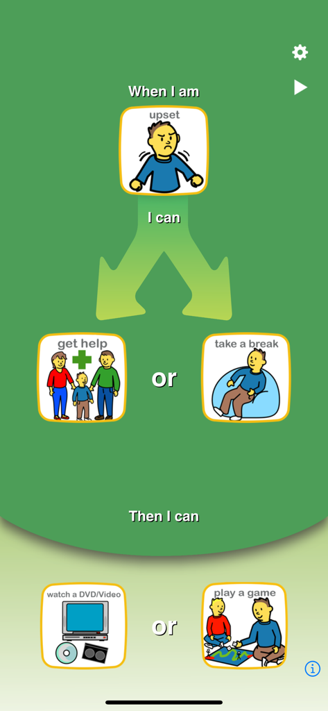 Choiceworks - Choiceworks feelings board providing visual choices for managing emotions and rewards