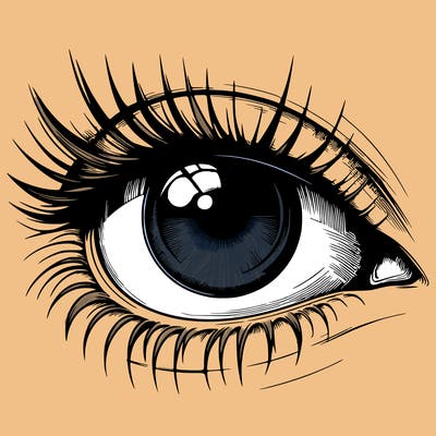 realistic eye