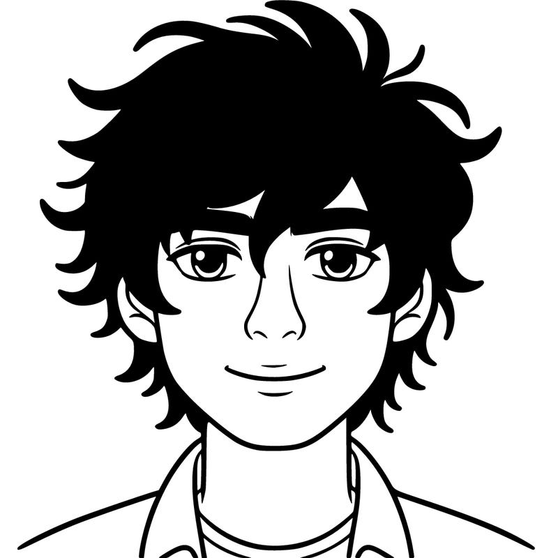 guy with dark shaggy hair and a disheveled handsomeness appearance