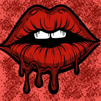 lips that look realistic and drip