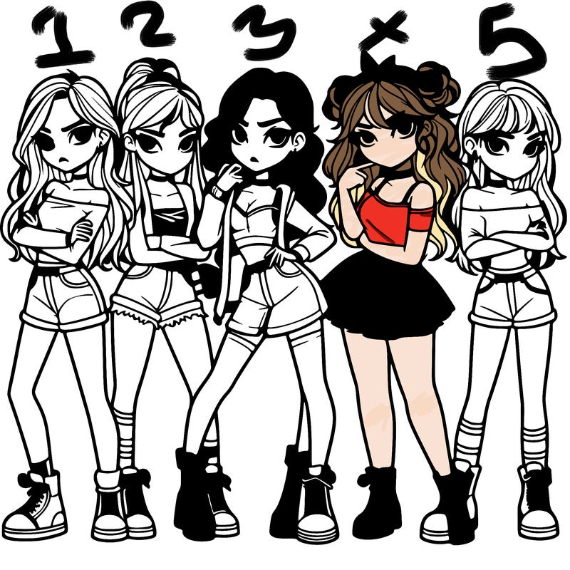 realistic baddie girls