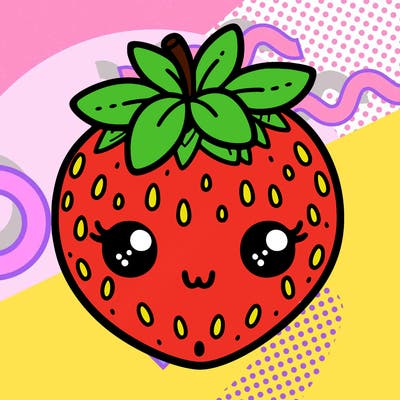 cute strawberry