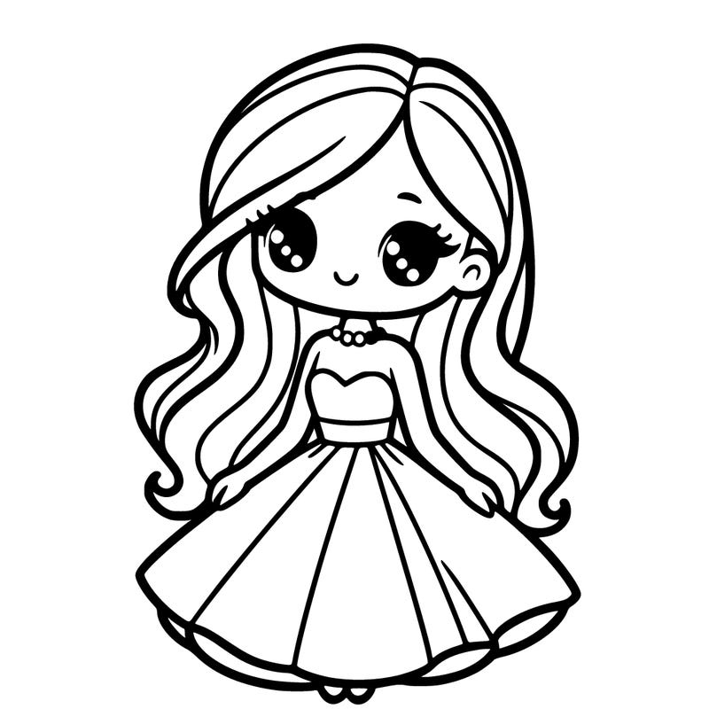 pretty girl in dress