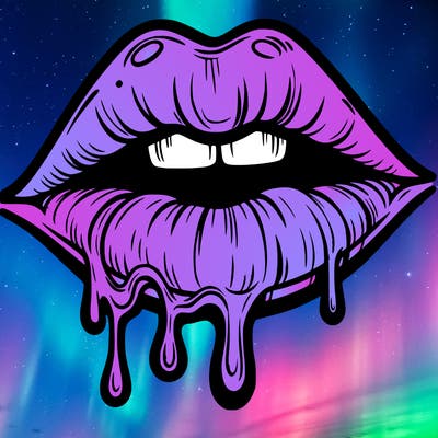 lips that look realistic and drip