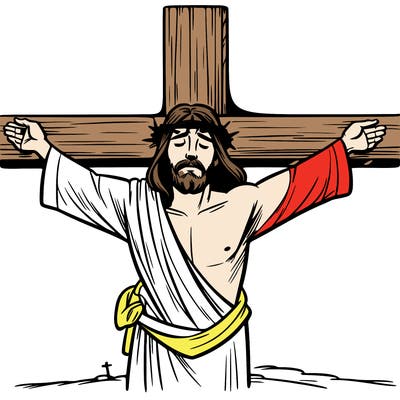 jesus on the cross