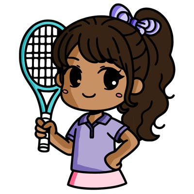 tennis girl