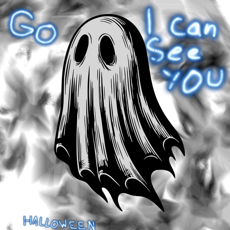 realistic creepy ghost