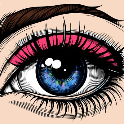 realistic eye