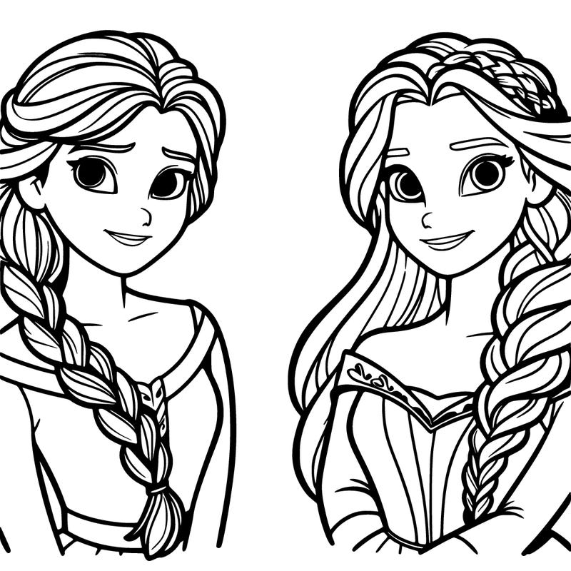 anna and elsa