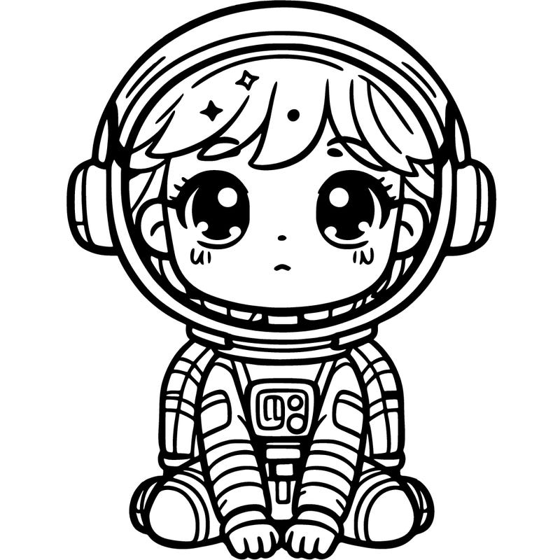 astronaut girl