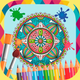 Book of mandalas to paint