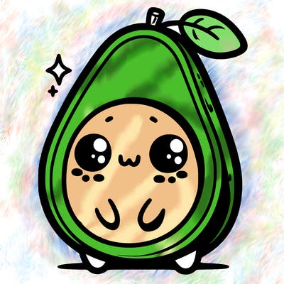 cute avocado