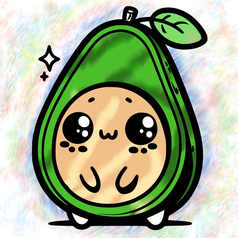 cute avocado