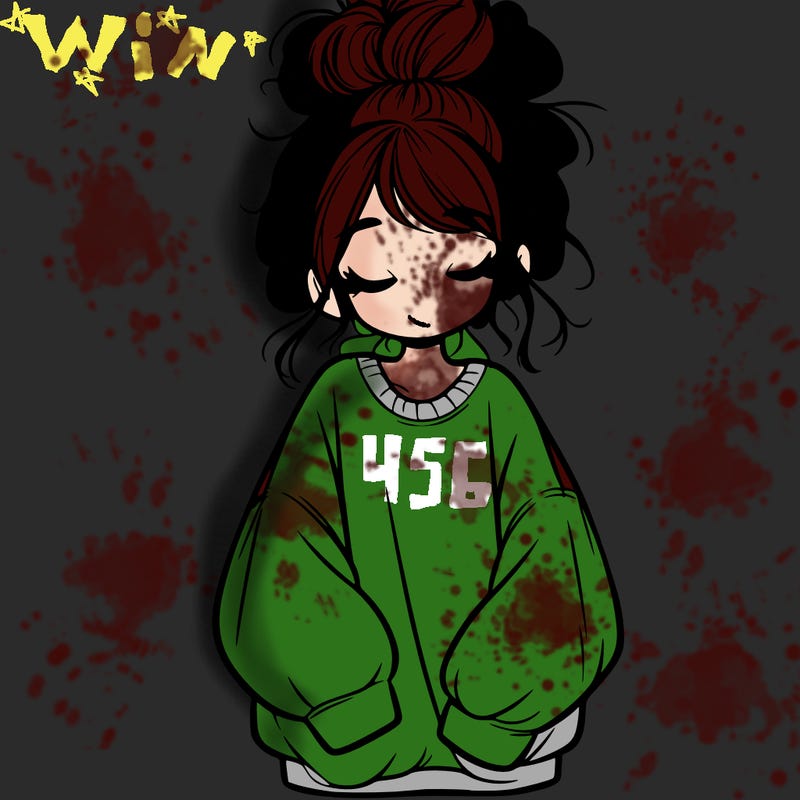 girl with baggy sweatshirt and messy bun