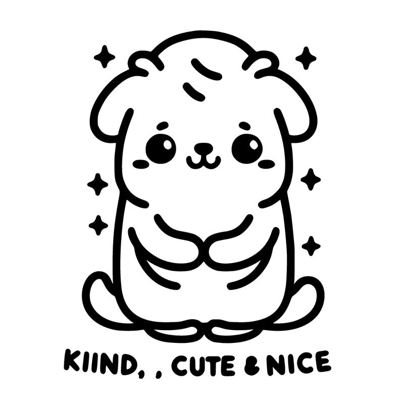 kind cute nice