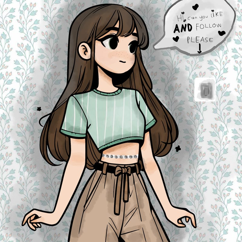 girl in a cute crop top