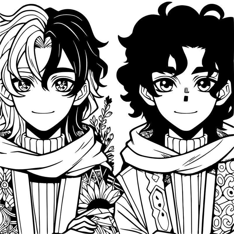 todoroki and deku hugging