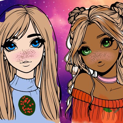 realistic girls