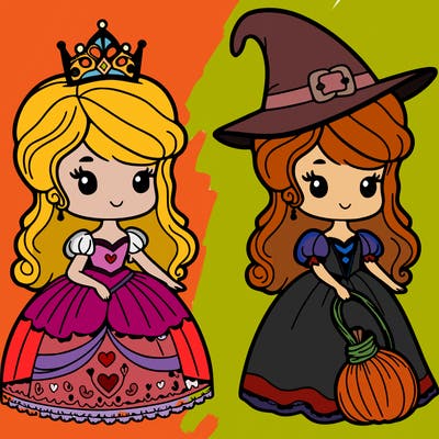 princess as a witch