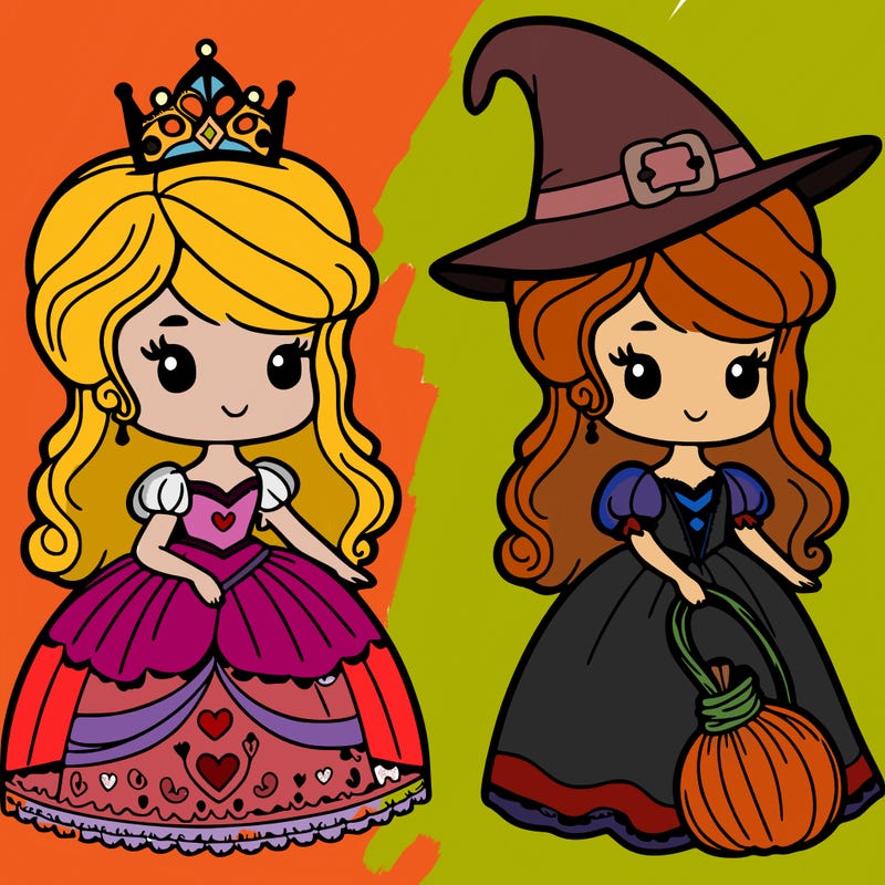princess as a witch